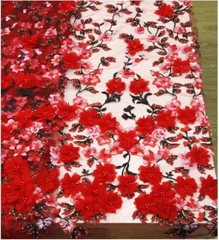 

beautiful David-32.8822 Nigerian fabric for party dress new African embroidered lace fabric