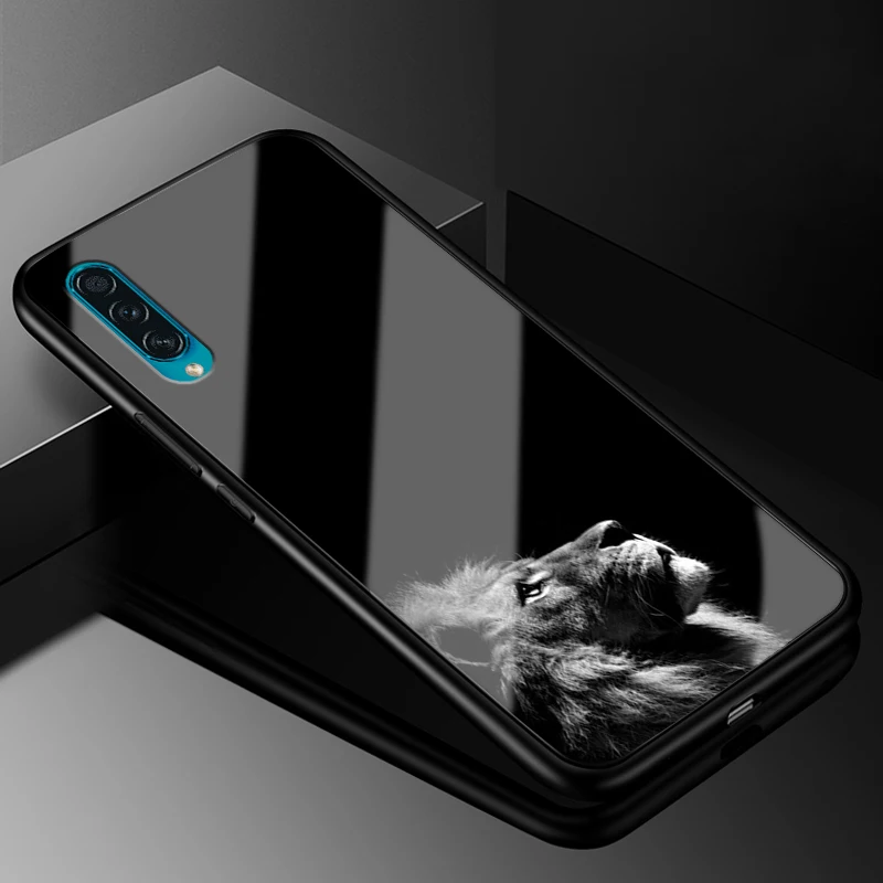 Для samsung A30S чехол из закаленного стекла жесткая задняя крышка для samsung Galaxy A50S чехол для телефона s 6,4 ''силиконовый бампер A 30S A 50S - Цвет: 2