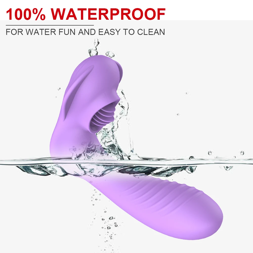 Wearable Vibrator Oral Sex Tongue Licking Vibrator Dildo Panties Lay On Dildo Vagina Stimulator Adult Massage Sex Toy Shop