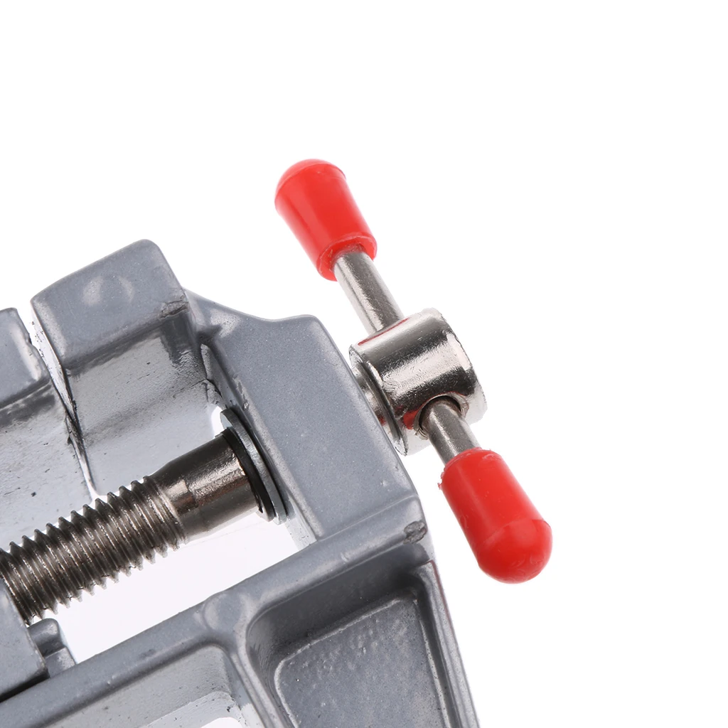 3.5'' Mini Aluminum Alloy Table Vise Metal Vice Clamp Clip Tool DIY for Crafts, Arts, Detailing, Woodworking, Workbench