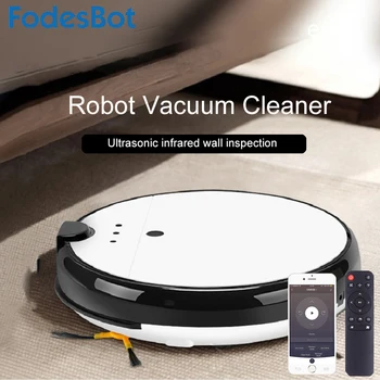 

Fodesbot Robot Vacuum Cleaner 3000PA Poweful Suction 3in1 Pet Hair Home Dry Wet Mopping Cleaning Robot Auto Charge Vacuum