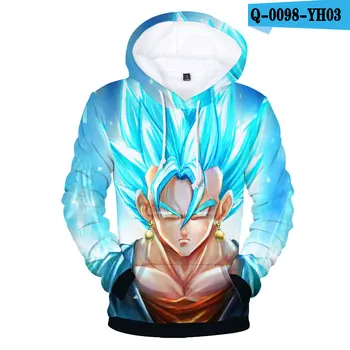 

Classic Dragon Ball 3D Hoodies Men/women Fashion Anime Sweatshirts Spring Autumn Long Sleeve Hoodie Boys/girls Pullovers Tops