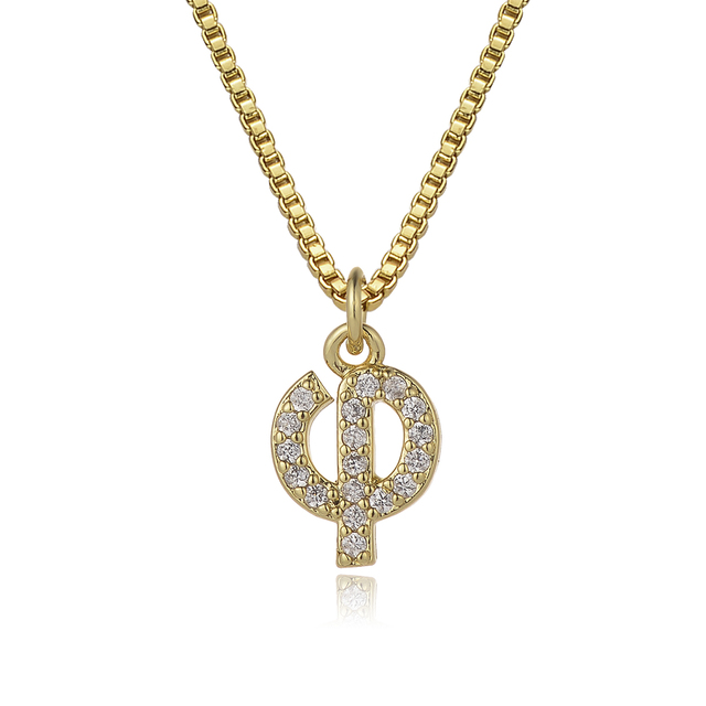 Alphabet Letter Necklace Women 2021 Trend Pave Cubic Ziron Pendant Necklace For Women Jewelry Gift