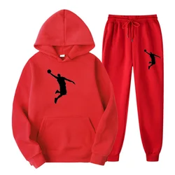Sweat shirt à capuche pour homme, ensemble uni, à la mode, pull over molletonné, collection printemps et automne 
