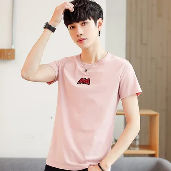 

Summer new women's street letter characters print loose short-sleeved T-shirt 36.17