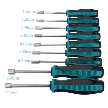 

9pcs 3.0-8mm Hex Socket Screwdriver Set Household Repair Tool Automobile Home