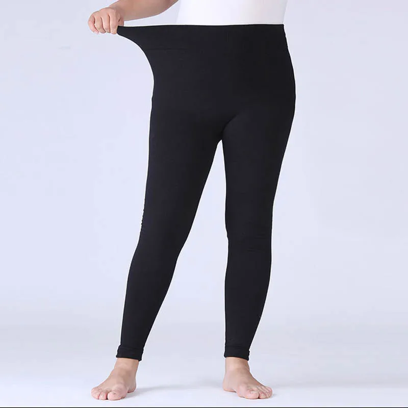 Осенние брюки женские большие размеры вес 60-115 кг 6XL 7XL брюки женские черные цвета