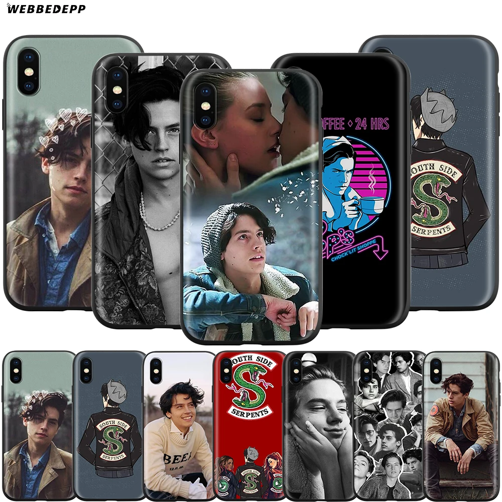 

Webbedepp Cole Sprouse Case for Apple iPhone 11 Pro XS Max XR X 8 7 6 6S Plus 5 5S SE