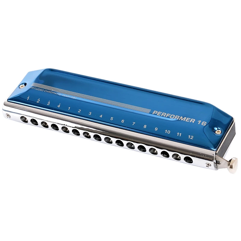 Хроматическая гармоника Easttop с 16 отверстиями 64 тона ротовой орган Harp Key Of C