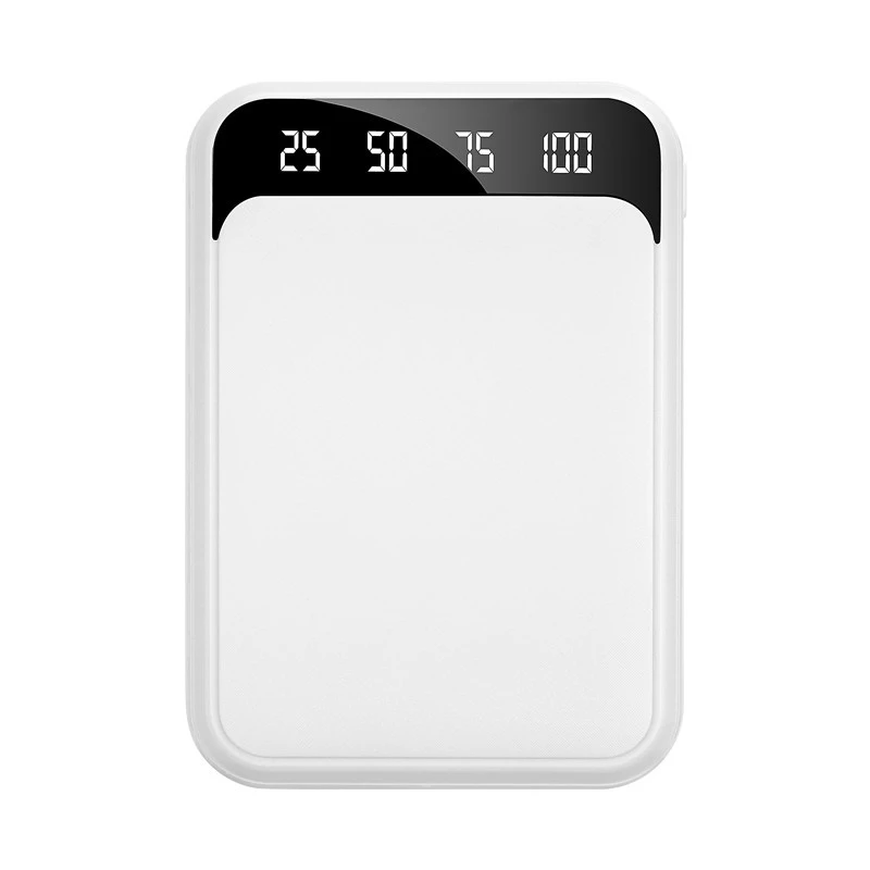 

Super Mini 10000mAh Powerbank LED Display Power Bank for iPhone Xiaomi Mi 18650 Battery Mobile Phone Charger Dual USB Poverbank