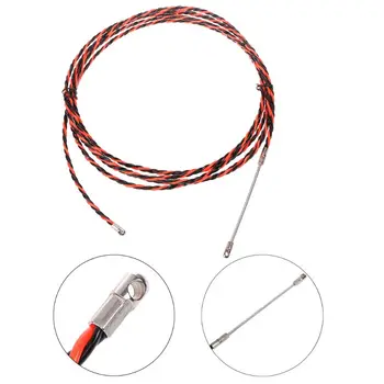 

Electrician Wire Threader 30M Electric Threading Device Wire Cable Running Puller Lead Construction Tools With Roller Head Push