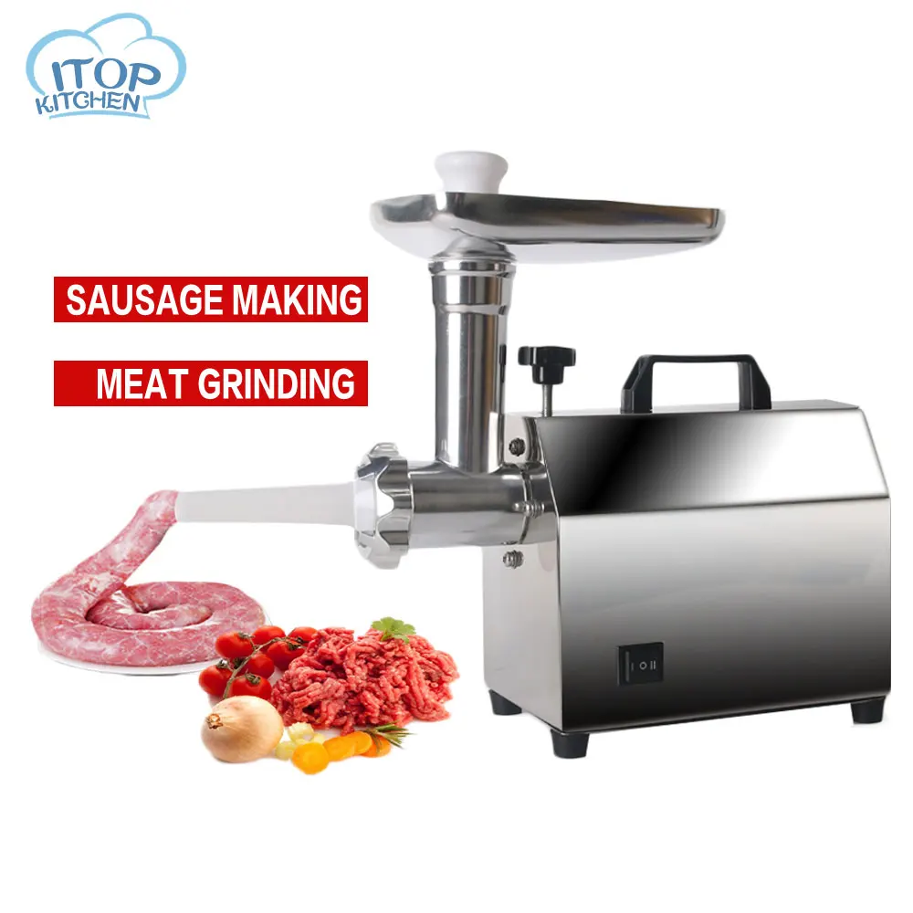Electric Automatic Meat Stainless Steel Grinder Sausage Stuffer Mincer