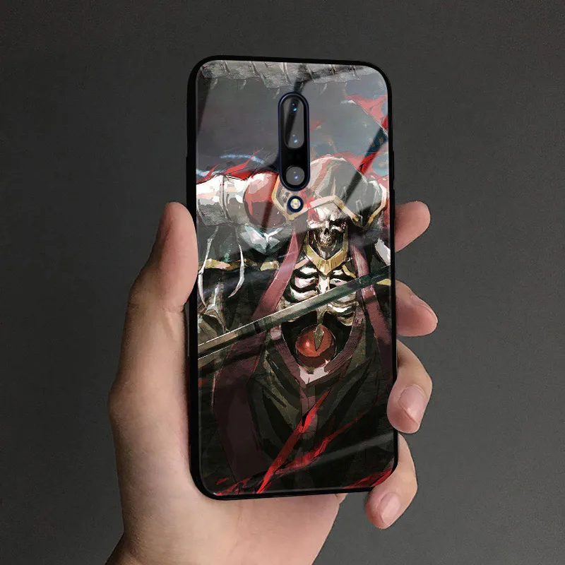 AE 2121 Чехол для телефона аниме Overlord Albedo Shalltear для oneplus 6 6t 7 7T pro, закаленное стекло, мягкий силиконовый гладкий Чехол из ТПУ - Цвет: AE 2121