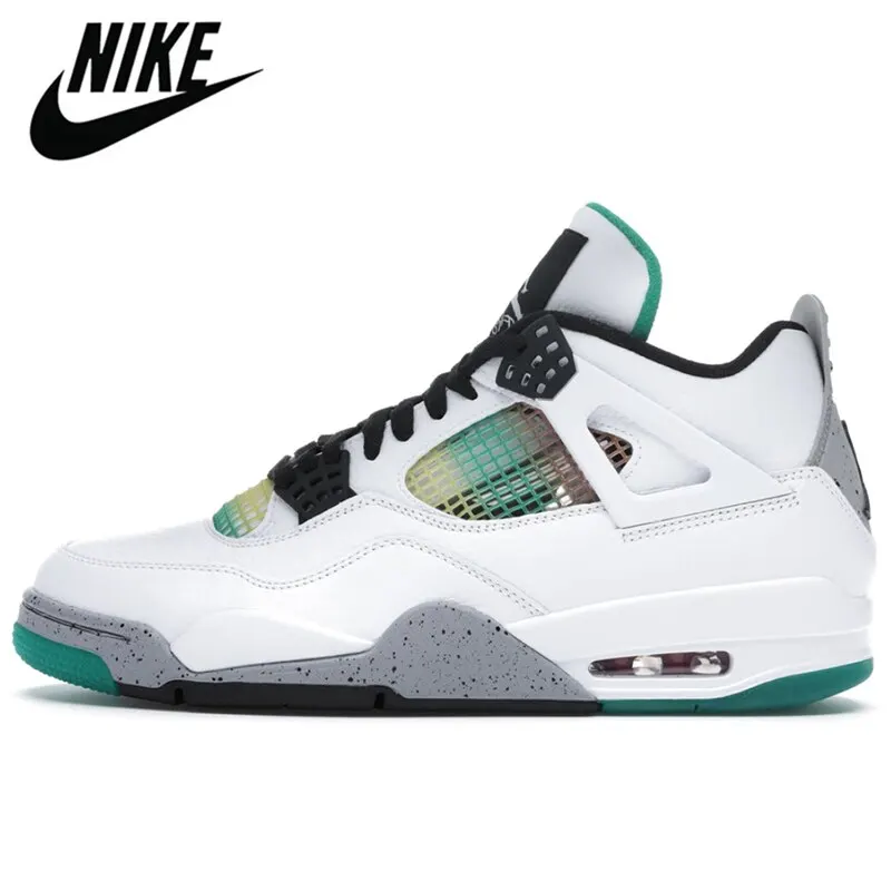 2021 Новый AJ4 4s ОГ Для мужчин на открытом воздухе Баскетбол Air Jordan 4  Ретро высокого AQ9129-100 ясный Для женщин Для Мужчин's кроссовки Nike  спортивная обувь; Большие размеры 36-46 - купить по выгодной цене |  AliExpress