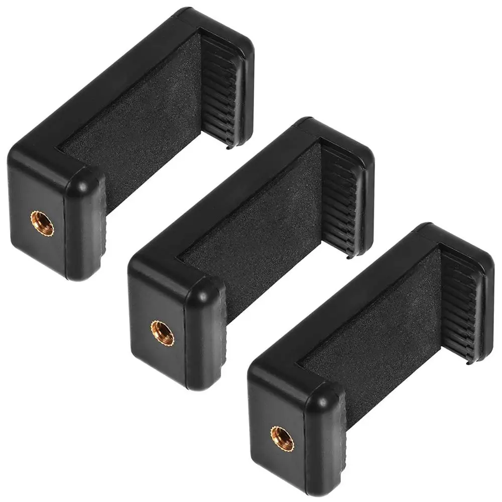 55mm~85mm length Cell Phone Adapter for Tripods with standard 1/4" connections. 3 Pack |