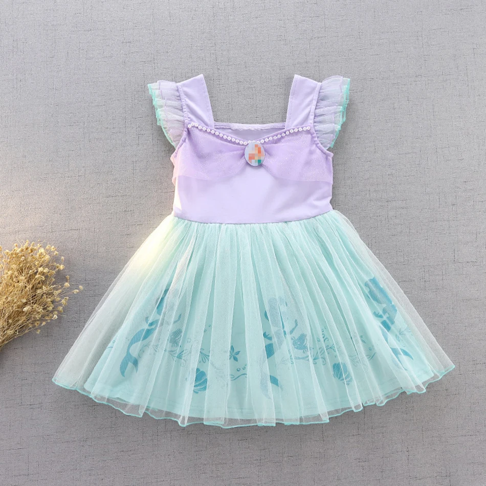 Baby Girls Princess Dress Fancy Costume Toddler Cosplay Arier Snow White Elsa Dress Infant Alice Gowns Girl Birthday vestidos boutique baby dresses