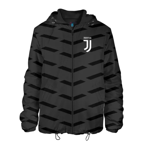 Мужская куртка 3D Juventus 2018 Gery Sport | одежда