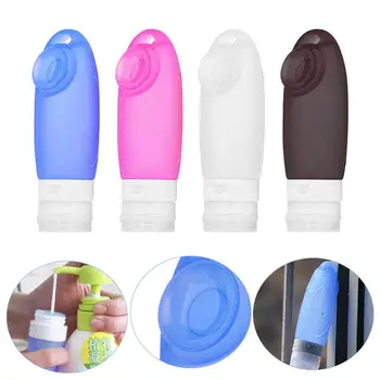 

Spray Bottle Pot Cream Box Makeup Empty Travel Silicone Bottle Bath Lotion Shampoo Refillable Squeeze Container
