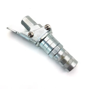 

Upgraded Grease Coupler Lock Pliers Coupler Fitting 1/8 Inch NPT Silver Metal
