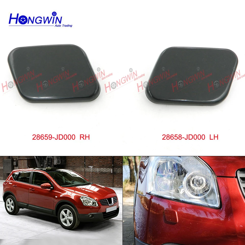 Cache-phare Avant Gauche Pour Nissan Qashqai J10 (2007-2015) – À Peindre – Référence 28612-JD000