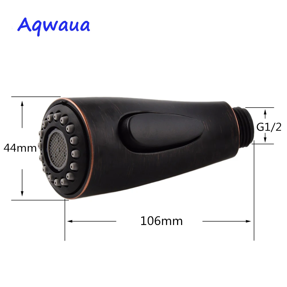 Aqwaua High Quality 2 Function Modes Kitchen Sprayers Kitchen Shower Head Pull Out Spray Kitchen Faucet adapter ORB Tap Filter