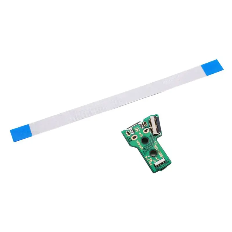 For SONY PS4 Controller USB Charging Port Socket Board JDS-055 5TH V5 12 pin cable |
