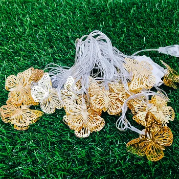 

Chrismtas Bulb Fairy String Mini Iron Lamp String Lights Plug in Christmas Garland Lights 20 LED Decorative Lights for Home Ext