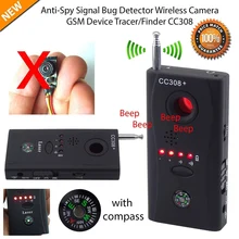 Tam aralık Anti-casus araçlar hata dedektörü Mini kablosuz kamera gizli sinyal GSM cihaz bulucu gizlilik korumak güvenlik