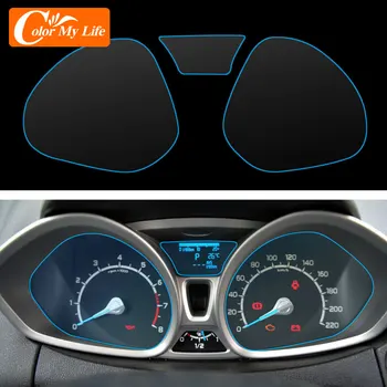

Accessories for Ford EcoSport 2013-2017 Interior Car Instrument Panel Screen Protector Dashboard Membrane Protective TPU Film