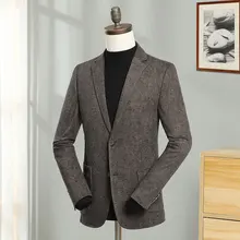 2019 Europe Coffee Blazers Regular Full Sleeve Blazer Jacket Male Smart Casual Fashion Suit Costume Business Slim Fit Coats 2019 Europe Coffee Blazers Regular Full Sleeve Blazer Jacket Male Smart Casual Fashion Suit Costume Business Slim Fit Coats