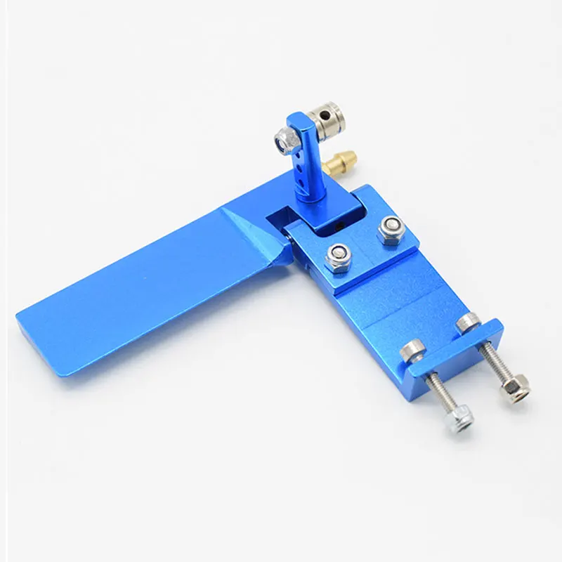 Gouvernail d'eau aspiration bateau RC 75/95mm aluminium