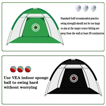 

3M Golf Batting Cage Training Aid Golf Cage Swing Practice Net