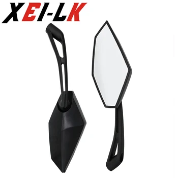 

Black Rear View Mirror For SUZUKI GSR400 GSR600 GSX1300BK B-KING SFV650 SV1000 SV650N Monster 600 620 696 695 1100 1000 750 800