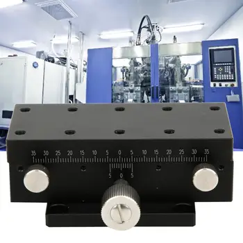 

SPXDTS90 Dovetail Manual Trimming Platform Fine-Tuning Slide Stage Replace for misumi XDTS90 Linear Sliding Table