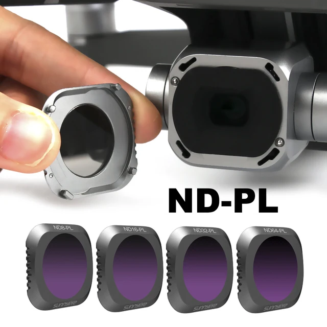 $37.89  2 In 1 ND8 ND16 ND32 ND64 ND-PL HD Neutral Density Filter Polarizer Polarizing Lens Filter for DJI 