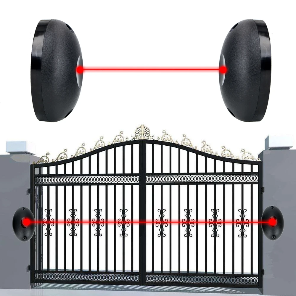 For Gates Doors Windows Against Hacking System External Positioning Alarm Detector Single Beam Infrared Radiation Sensor Barrier