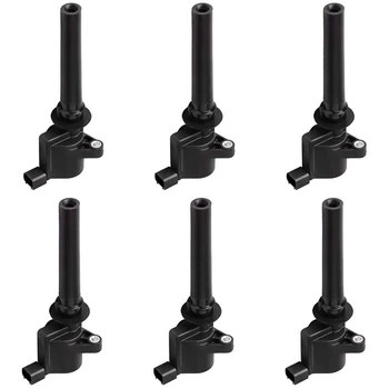 

Ignition Coil Pack of 6 for 01-08 Ford Escape-Mazda Tribute - Mercury Mariner Montego Sable 3.0L V6 AJ5118100