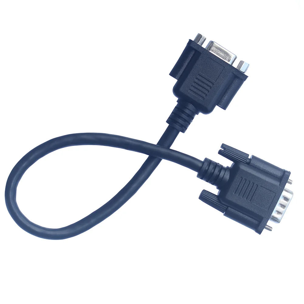 30cm Inside 15Pin Full HD VGA D-Sub RGB Projector Short Video Cable Cord Male to Female for Monitor VGA Cable
