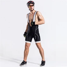 Велошорты с 3D гелевой подкладкой быстросохнущие черные трусы для велосипеда XXL дышащие велосипедные штаны велосипедные шорты для мужчин