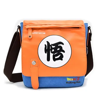 

cosplay Anime Attack on Titan Dragon Ball Son Goku Kakarotto Costume Multifunctional Student Messenger Bag Backpack Gift