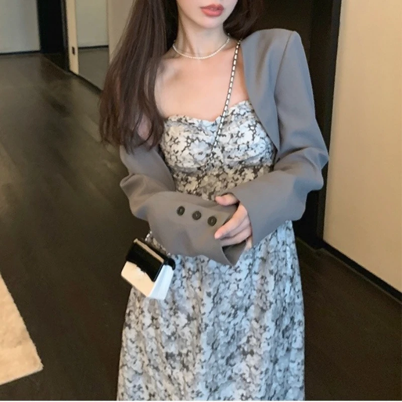 2 piece midi dress set Clearance