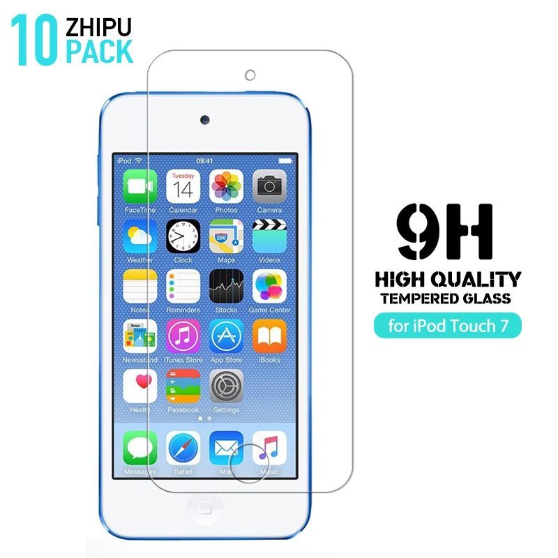 

10 Pcs Tempered Glass For iPod Touch 7 2019 Screen Protector 2.5D 9H Tempered Glass For iPod Touch 5 Touch 6 Protective Film