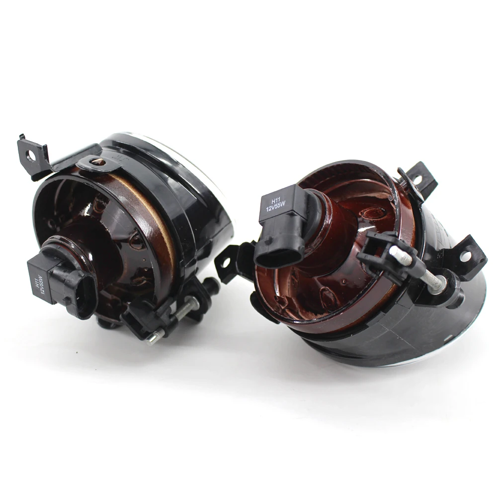 

1 Pair Car Front Bumper Convex Lens Fog Light Lamp L/R For MK5 2005-2009 Golf MK5 2003-2009 Tiguan Fog Light