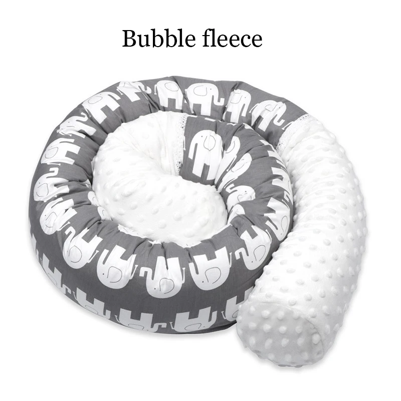 2 м детский бампер кровать пузырчатая флисовая забор Подушка для новорожденных