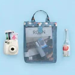 Мужская и женская сетчатая прозрачная сумка, сумка для хранения обуви, пляжные сумки для пикника, спортивная сумка для плавания в