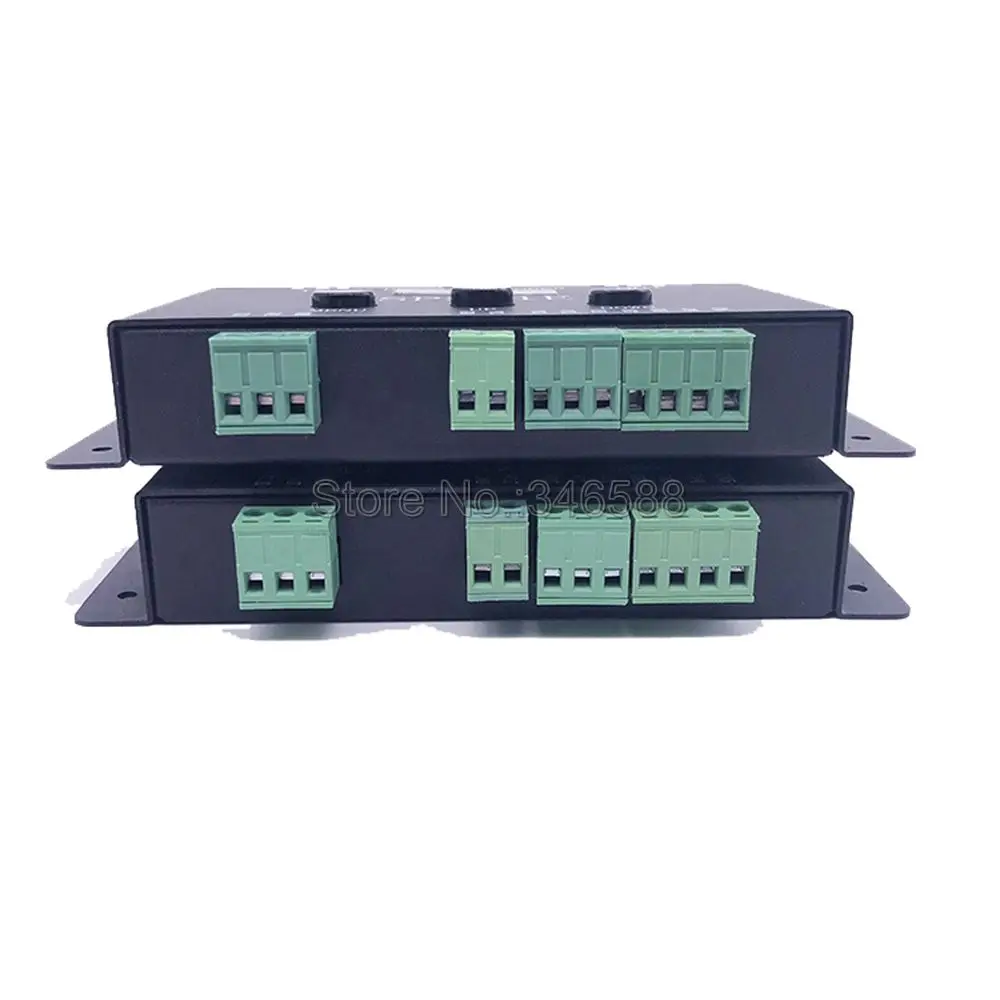 SP201E SPI сигнала Addressable RGB пикселей светодиодный 5 канал ПВМ Выход DMX512 декодер DC5-24V для WS2812B UCS1903 TM1804 полосы пикселей