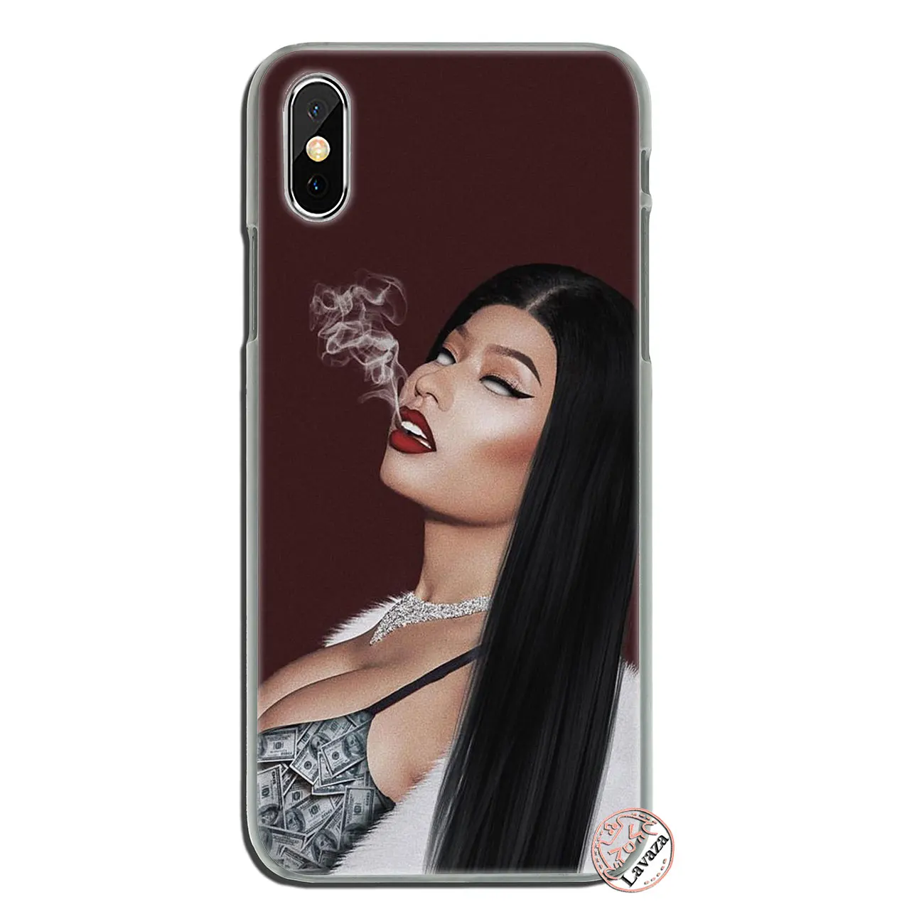 Lavaza Nicki Minaj Rapper Популярный Жесткий чехол для телефона iPhone XR X 11 Pro XS Max 8 7 6S 5 5S SE 4S 4 10 - Цвет: 8