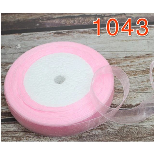 45 yard Snow Yarn Organza Gauze Ribbon Knitting Weaving Plastic Mesh Sheet Handbag Wedding  Hair Accessories  DIY Scrapbooking 7