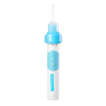 

Electric Ear Pick Set Curette With Replacement Head Battery Power LED Earwax Removal Ear Cleaner Kit NShopping