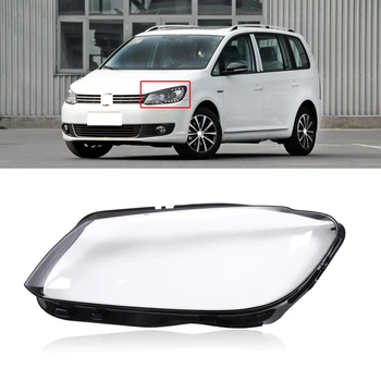 

CAPQX For TOURAN 20112012 2013 2014 Front Headlamp Lampcover Headlight Lampshade glass LampShade Shell Cover lens